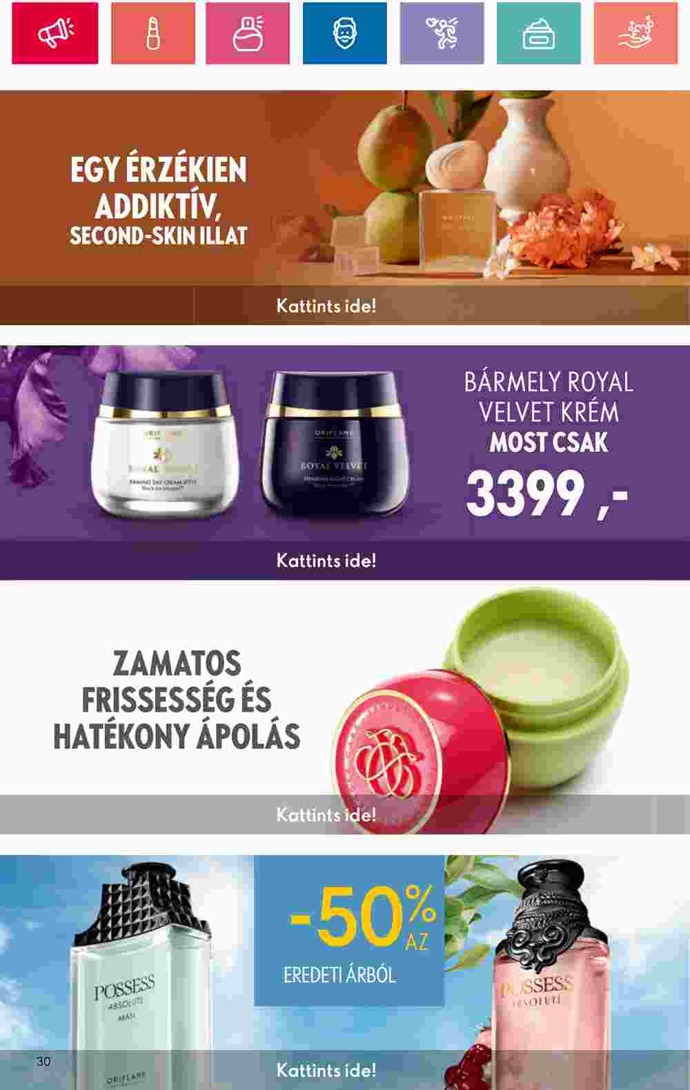 Oriflame akciós újság 2024.06.18-tól - 30. oldal.