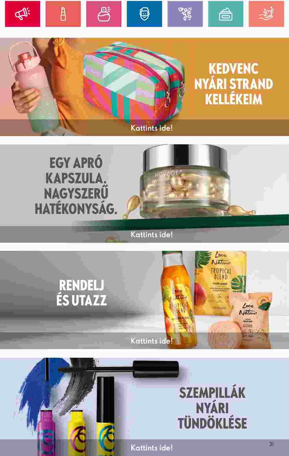 Oriflame akciós újság 2024.06.18-tól - 31. oldal.