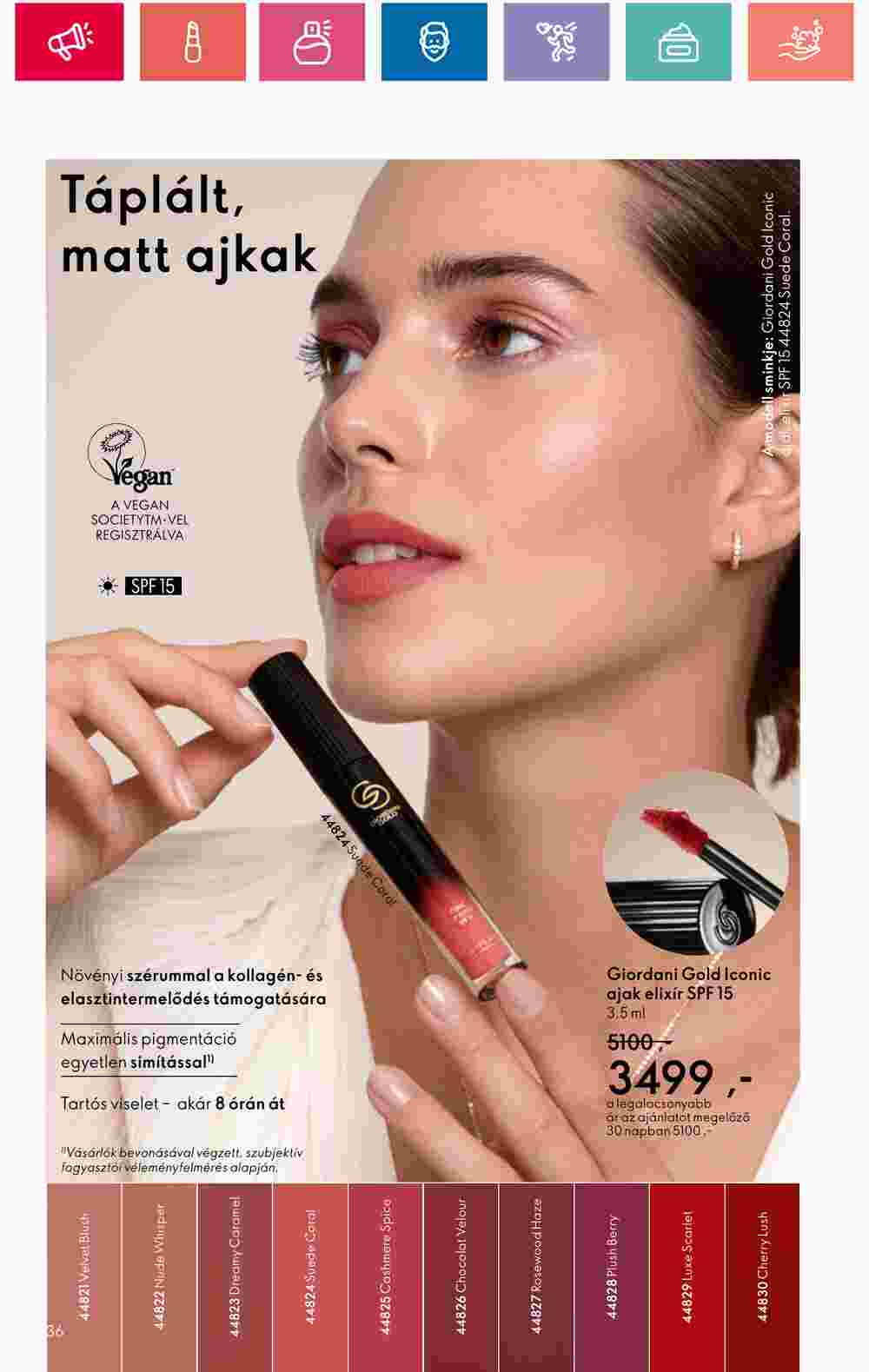 Oriflame akciós újság 2024.06.18-tól - 36. oldal.