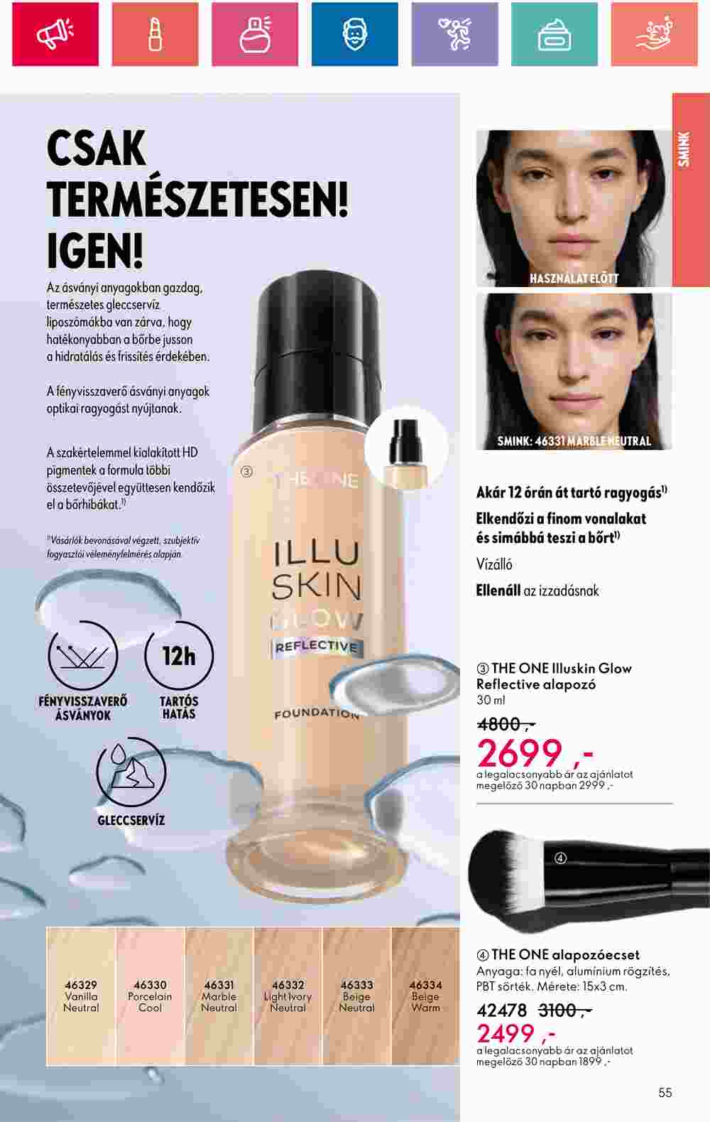 Oriflame akciós újság 2024.06.18-tól - 55. oldal.