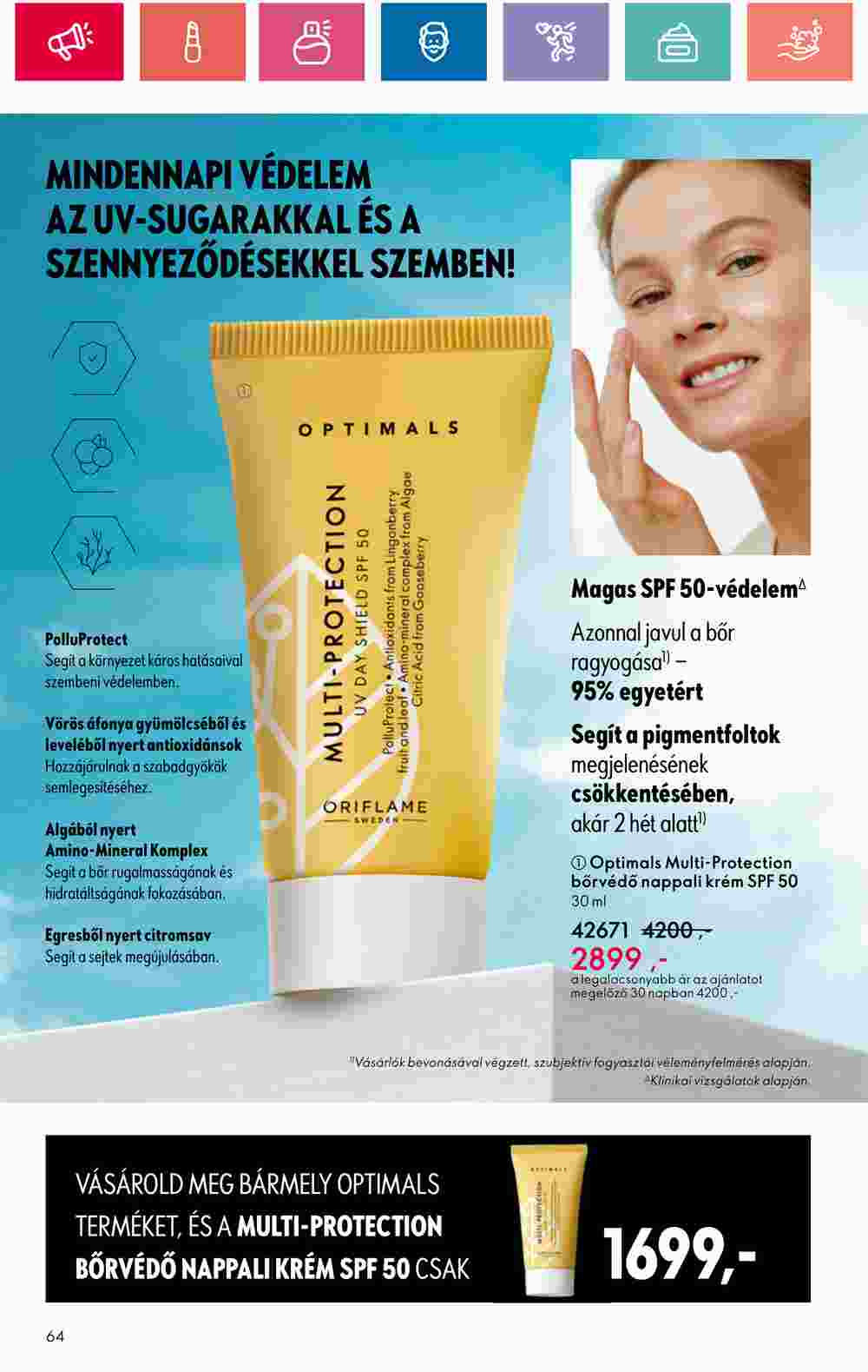 Oriflame akciós újság 2024.06.18-tól - 64. oldal.