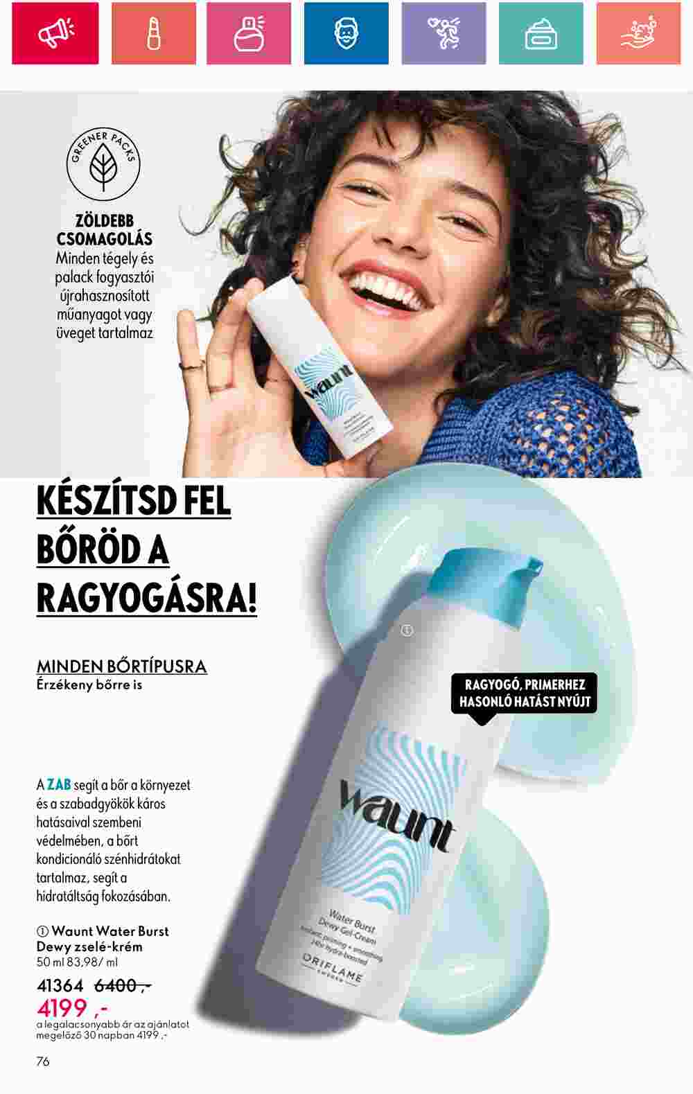 Oriflame akciós újság 2024.06.18-tól - 76. oldal.