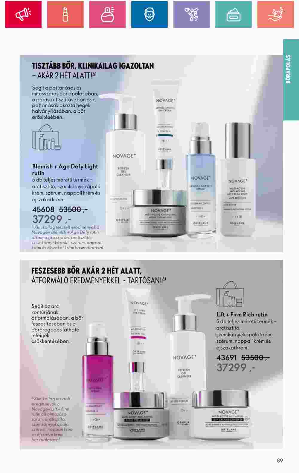 Oriflame akciós újság 2024.06.18-tól - 89. oldal.