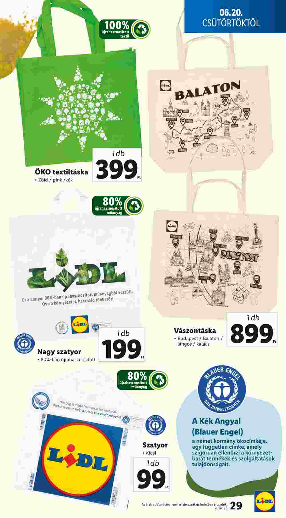 Lidl akciós újság 2024.06.20-tól - 29. oldal.