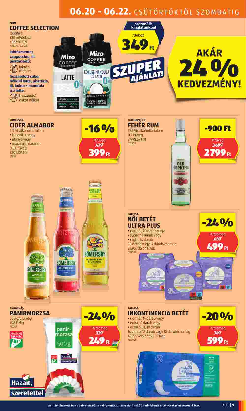 Aldi akciós újság 2024.06.20-tól - 11. oldal.