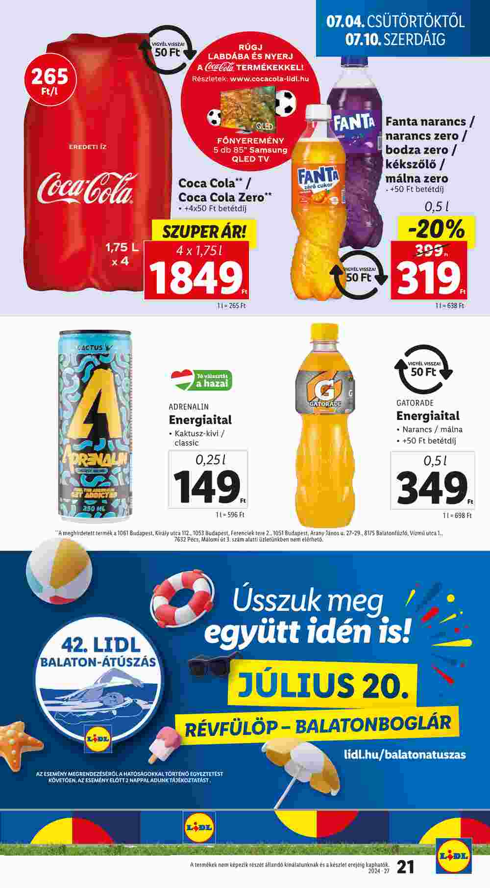 Lidl akciós újság 2024.07.04-től - 21. oldal.