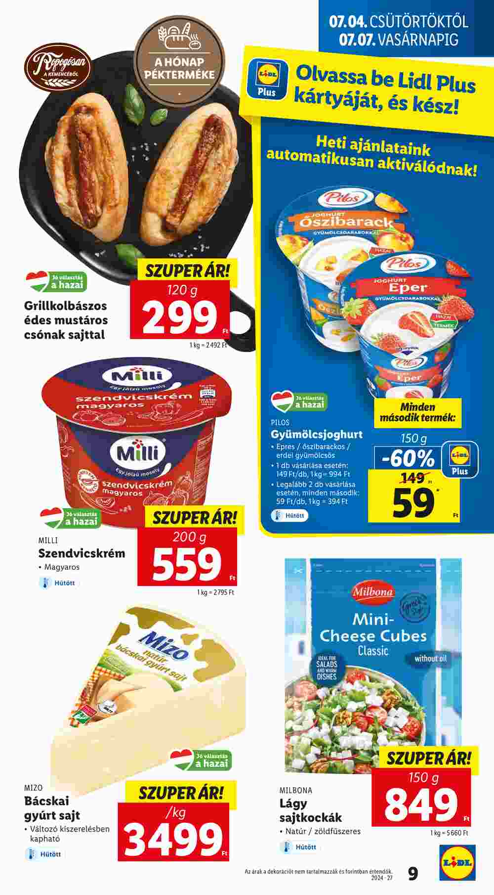 Lidl akciós újság 2024.07.04-től - 9. oldal.