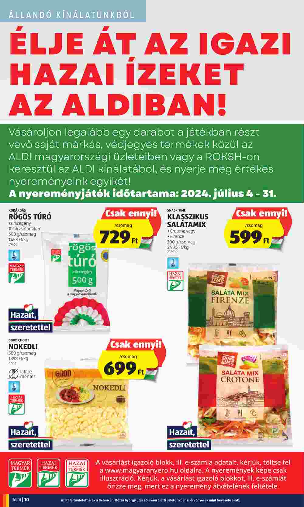 Aldi akciós újság 2024.07.04-től - 12. oldal.