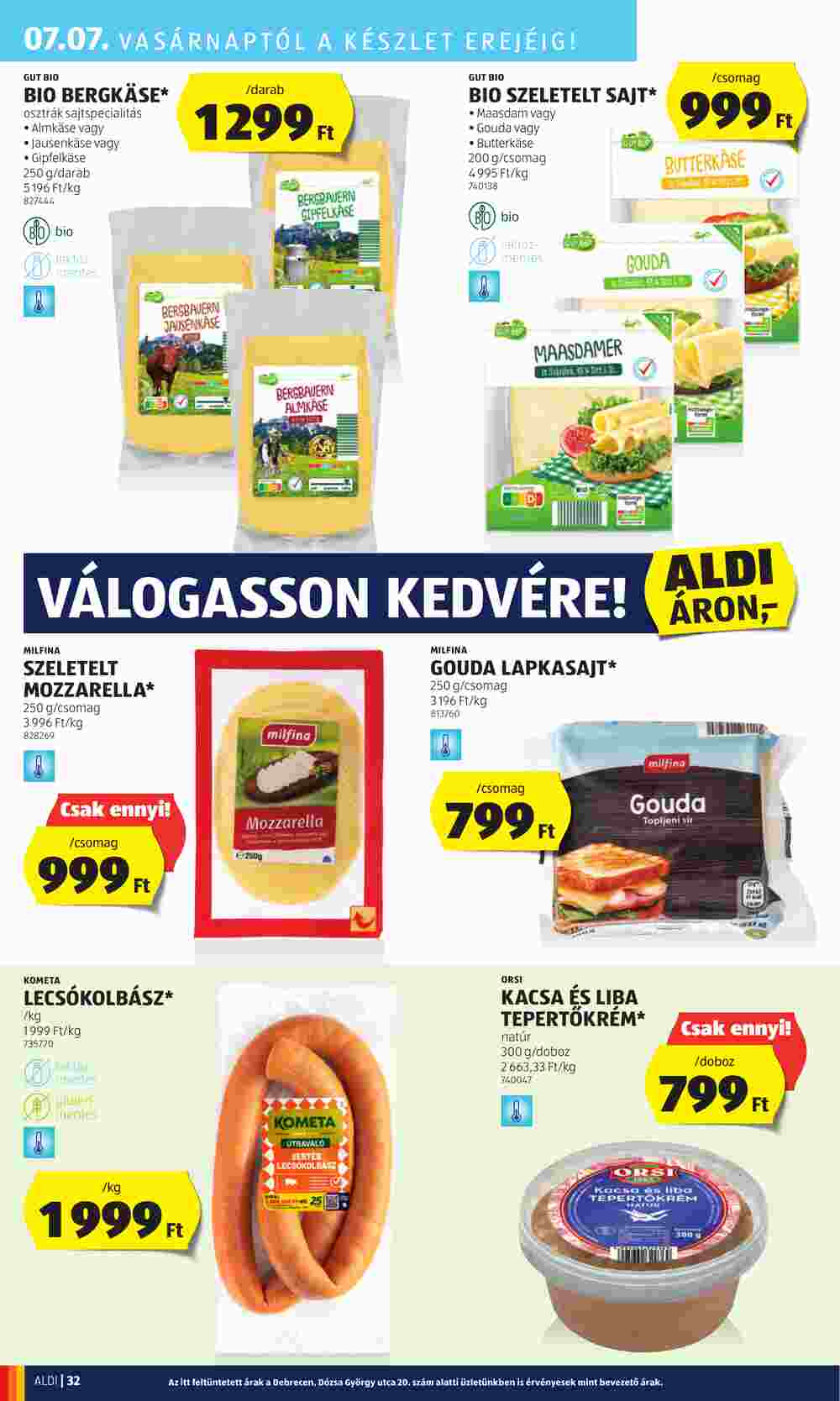 Aldi akciós újság 2024.07.04-től - 36. oldal.