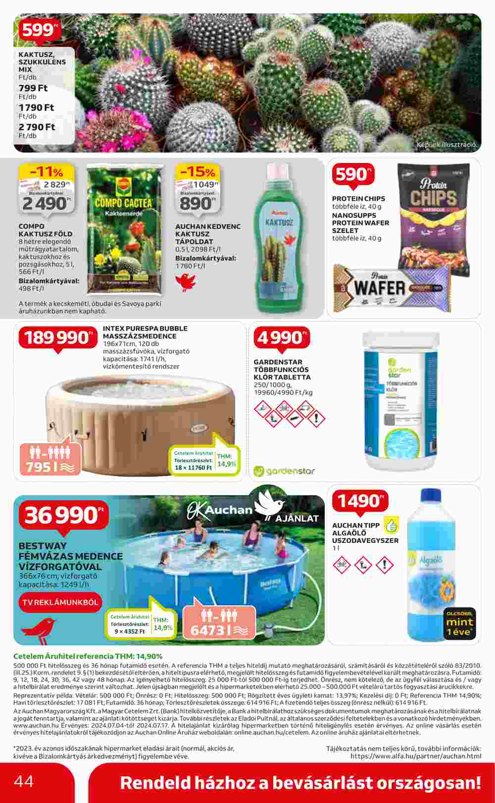 Auchan akciós újság 2024.07.04-től - 44. oldal.