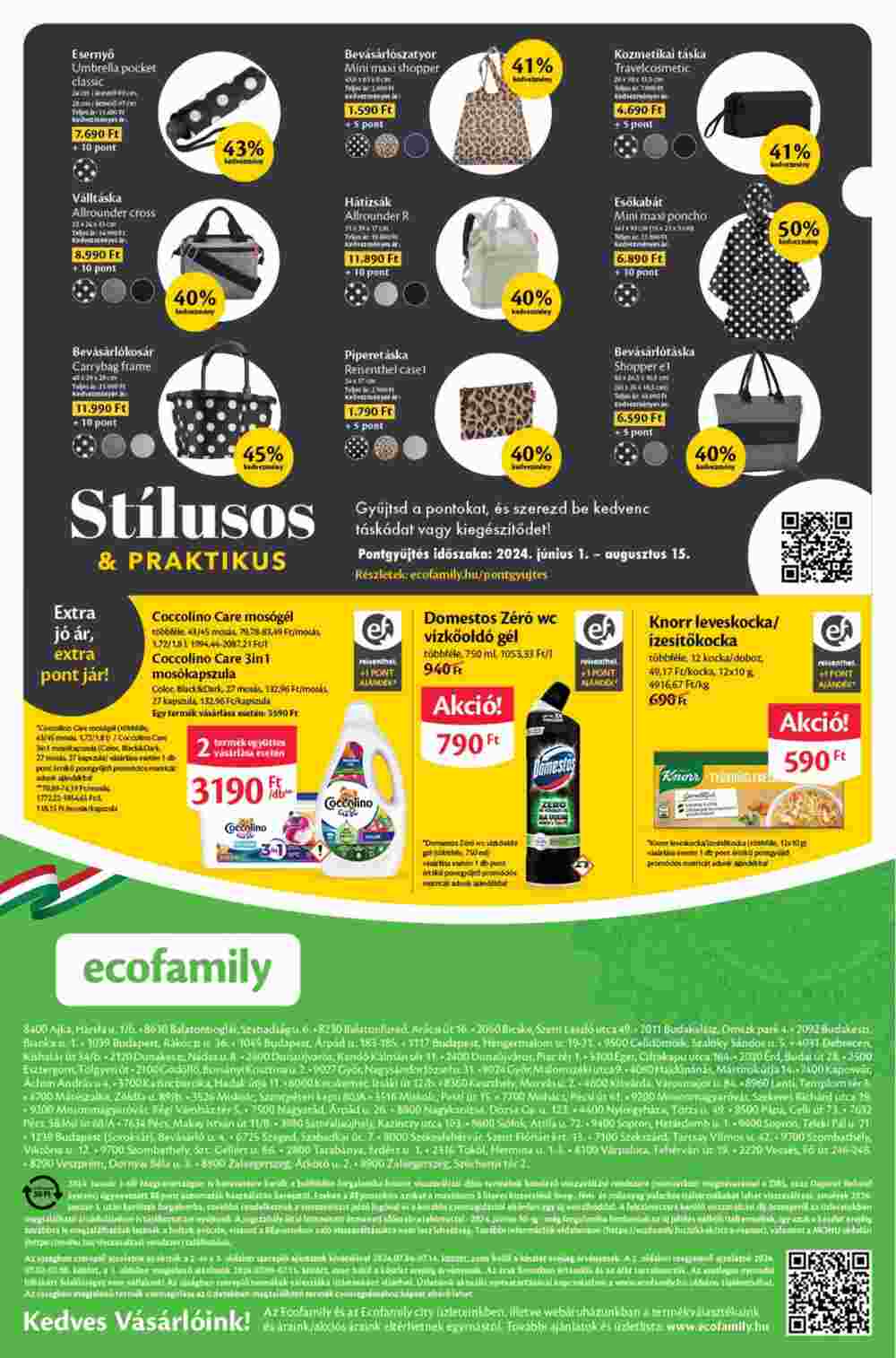 EcoFamily akciós újság 2024.07.04-től - 16. oldal.