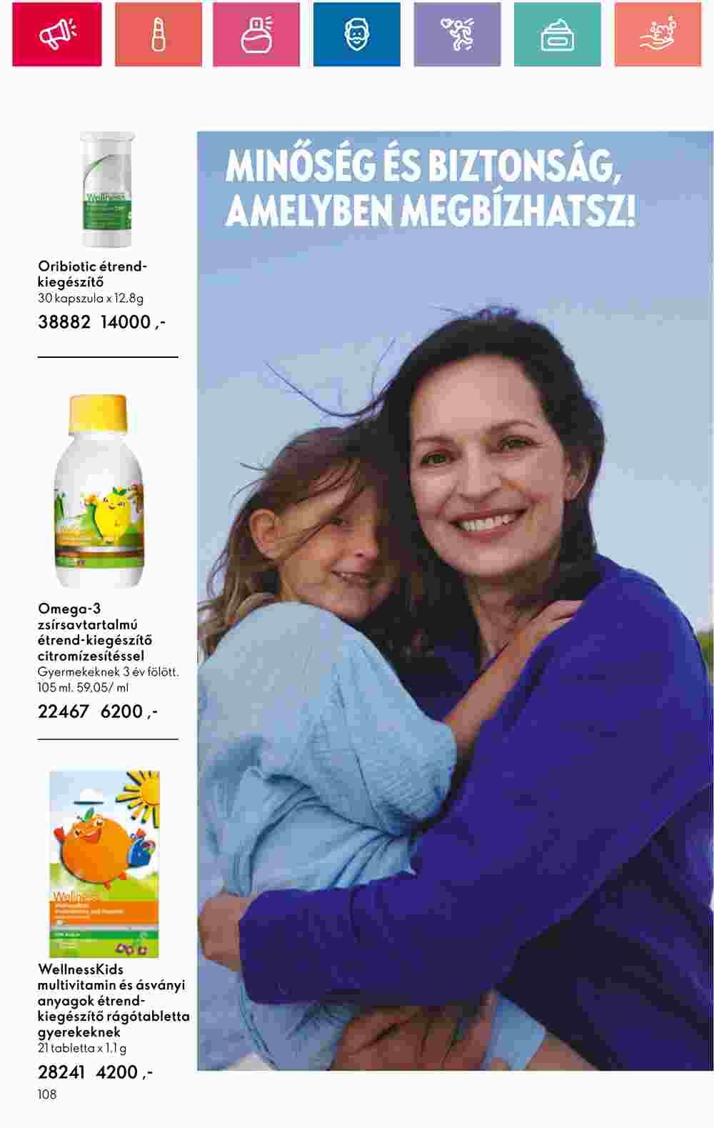 Oriflame akciós újság 2024.07.09-től - 108. oldal.