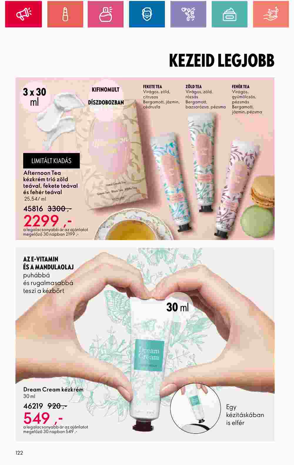 Oriflame akciós újság 2024.07.09-től - 122. oldal.