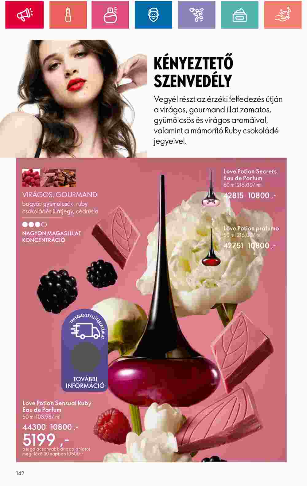 Oriflame akciós újság 2024.07.09-től - 142. oldal.