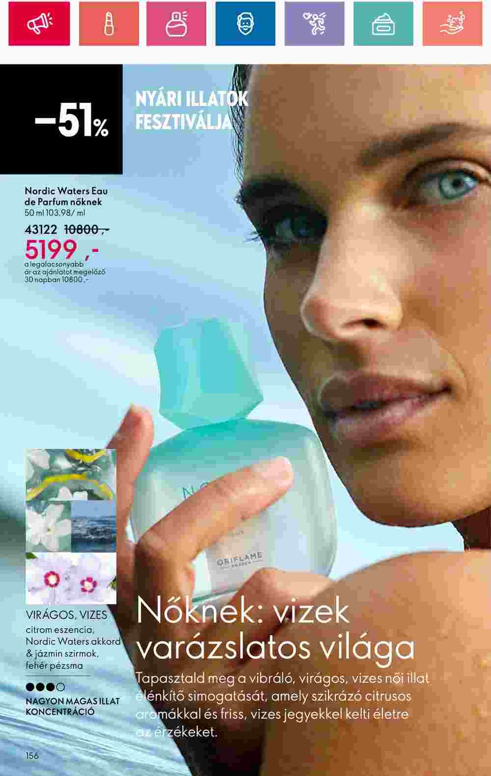 Oriflame akciós újság 2024.07.09-től - 156. oldal.