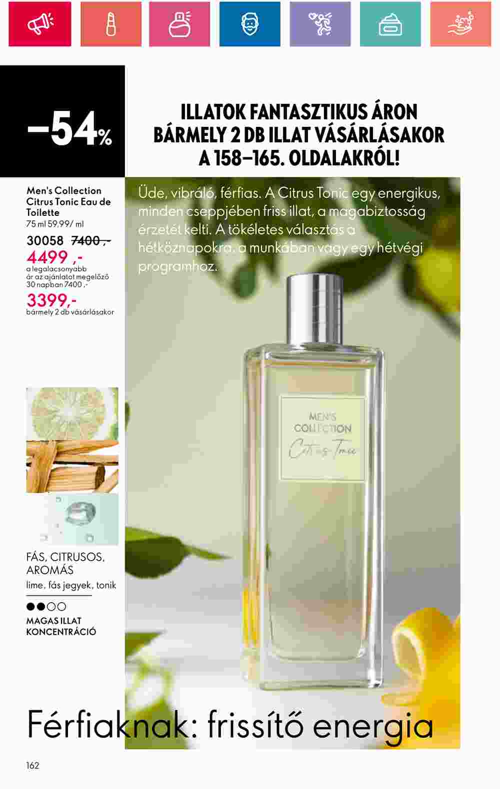 Oriflame akciós újság 2024.07.09-től - 162. oldal.