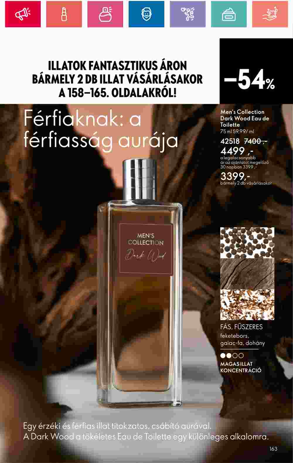 Oriflame akciós újság 2024.07.09-től - 163. oldal.