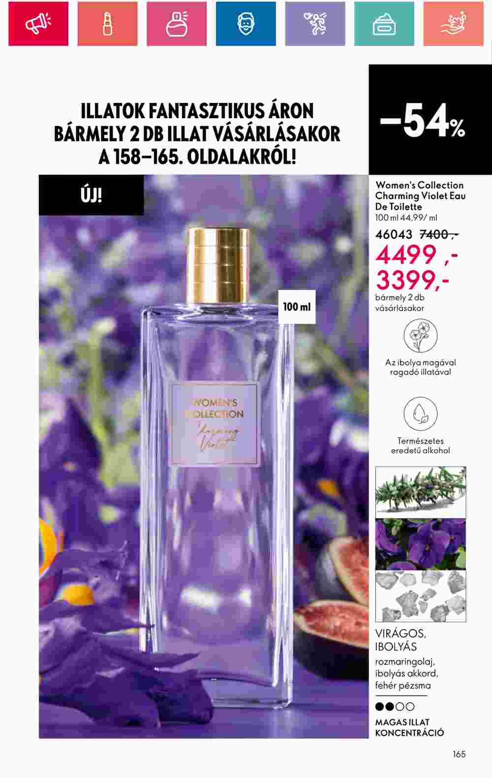 Oriflame akciós újság 2024.07.09-től - 165. oldal.