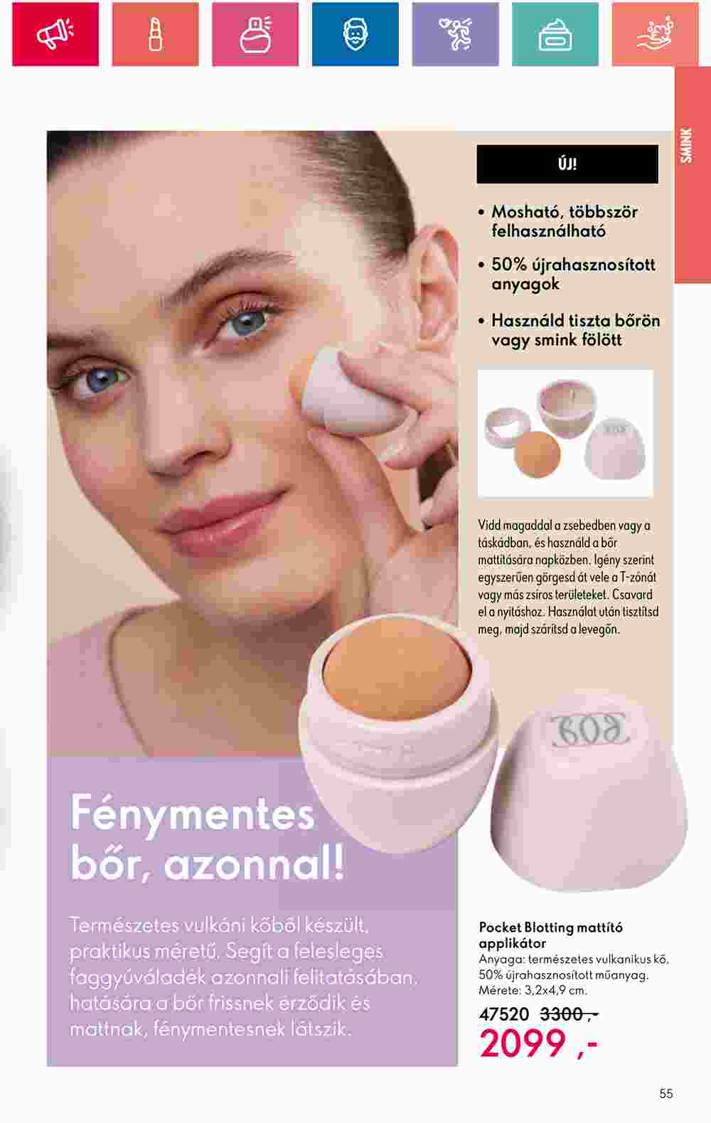 Oriflame akciós újság 2024.07.09-től - 55. oldal.