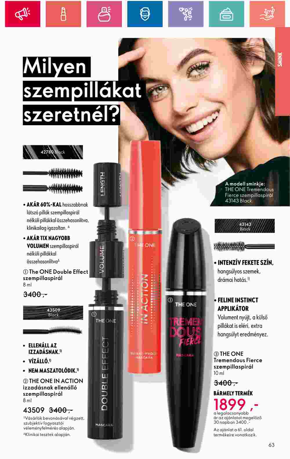 Oriflame akciós újság 2024.07.09-től - 63. oldal.