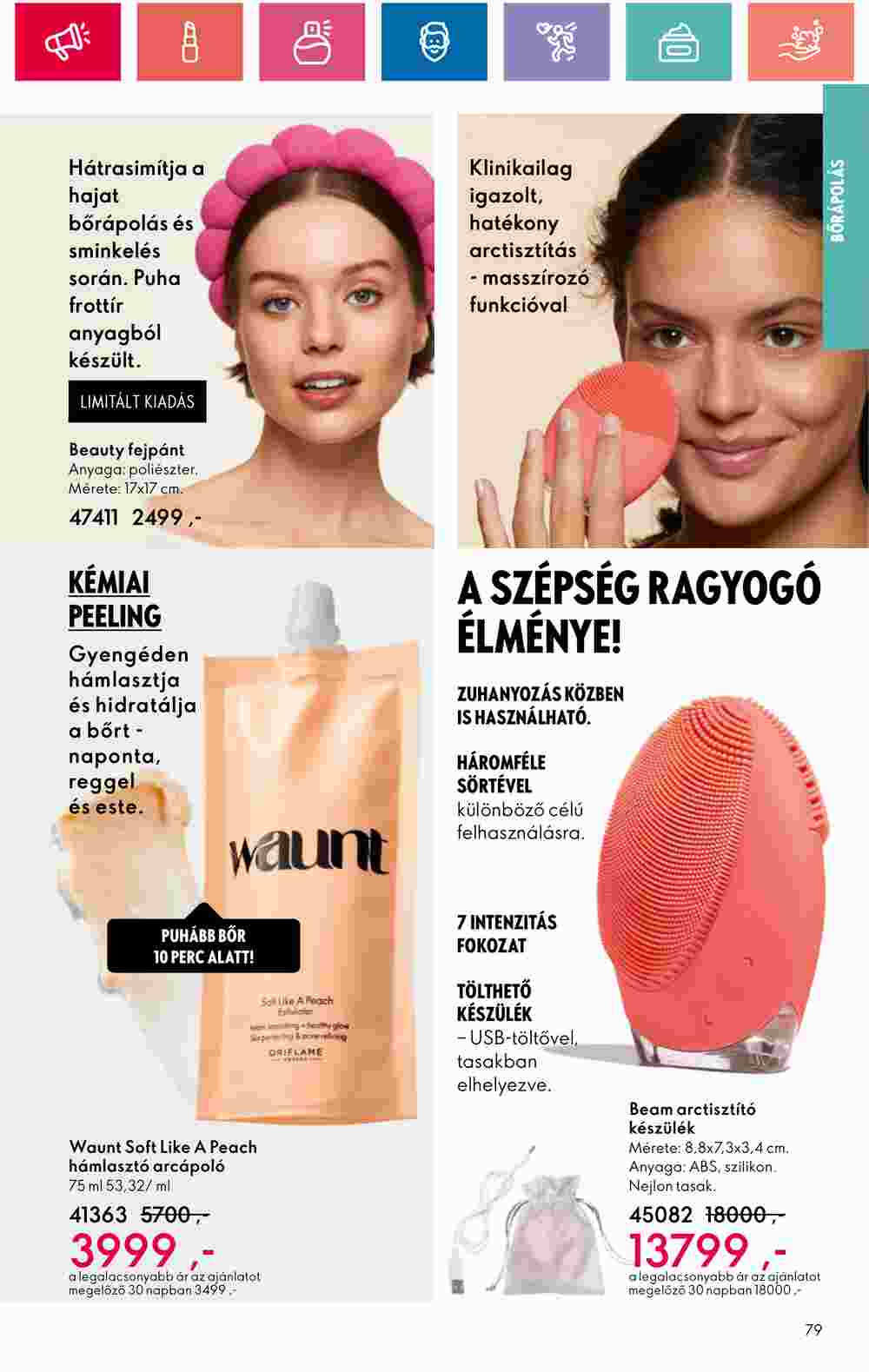 Oriflame akciós újság 2024.07.09-től - 79. oldal.