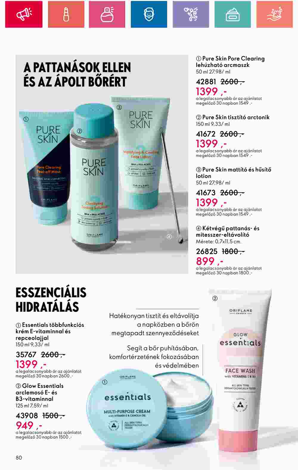 Oriflame akciós újság 2024.07.09-től - 80. oldal.