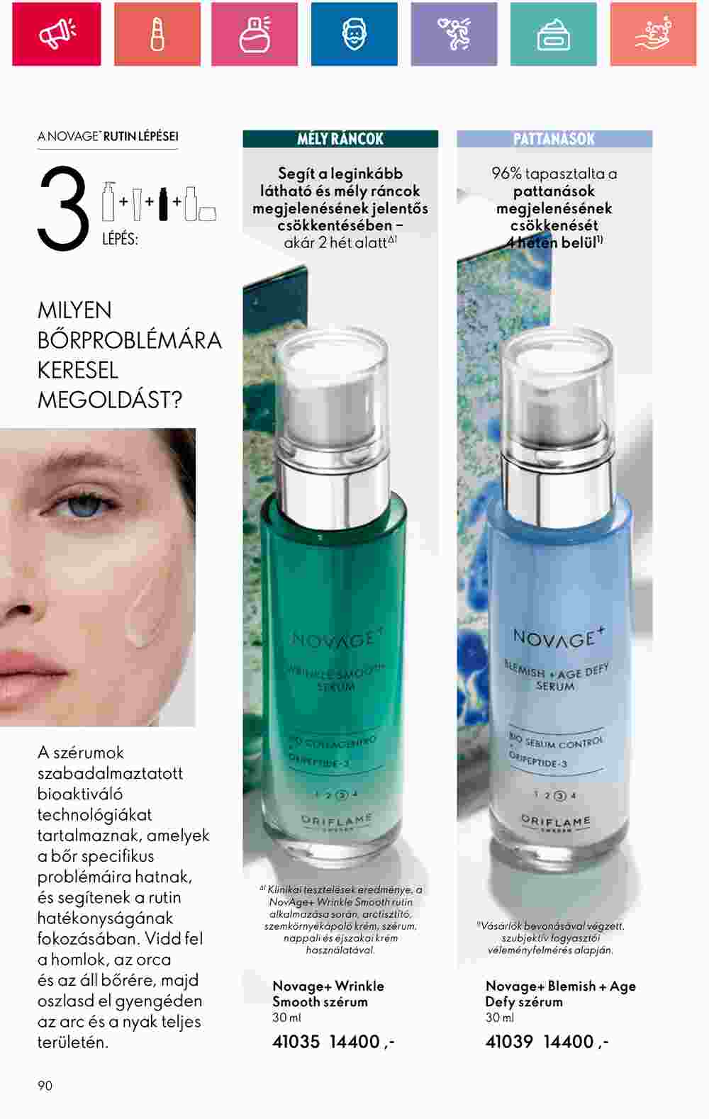 Oriflame akciós újság 2024.07.09-től - 90. oldal.