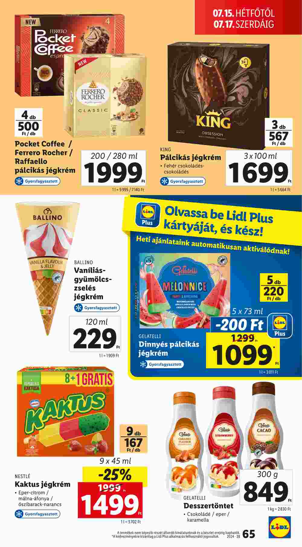 Lidl akciós újság 2024.07.11-től - 65. oldal.