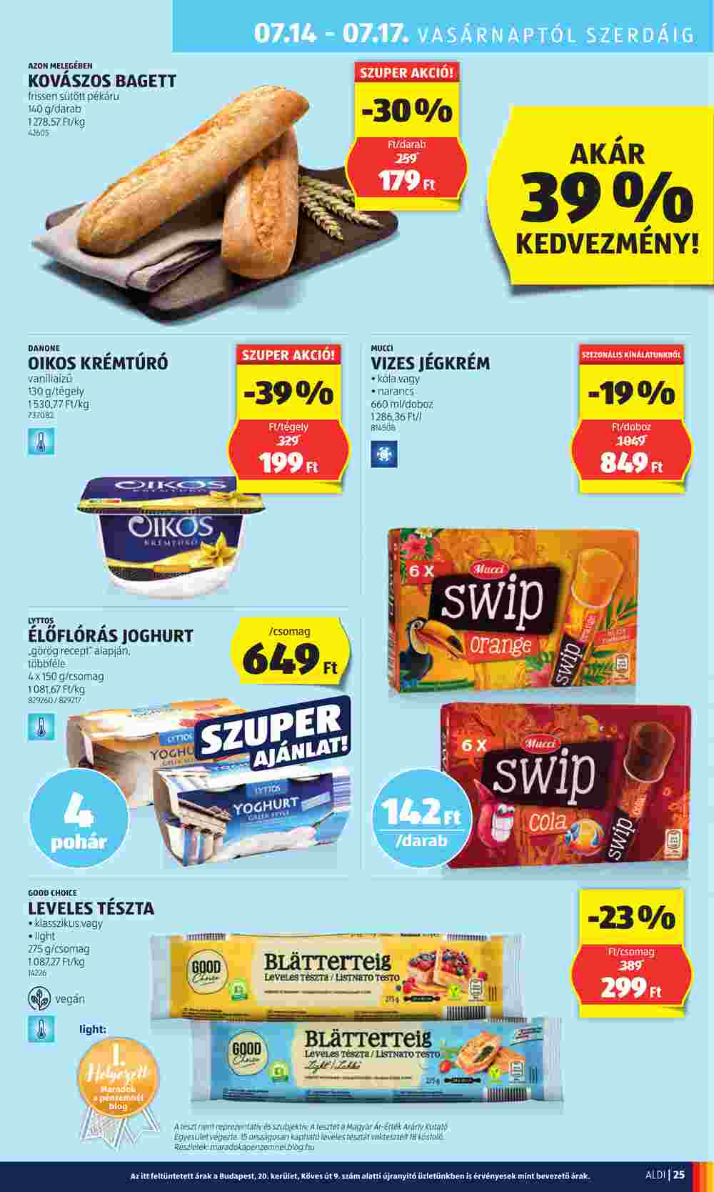 Aldi akciós újság 2024.07.11-től - 29. oldal.