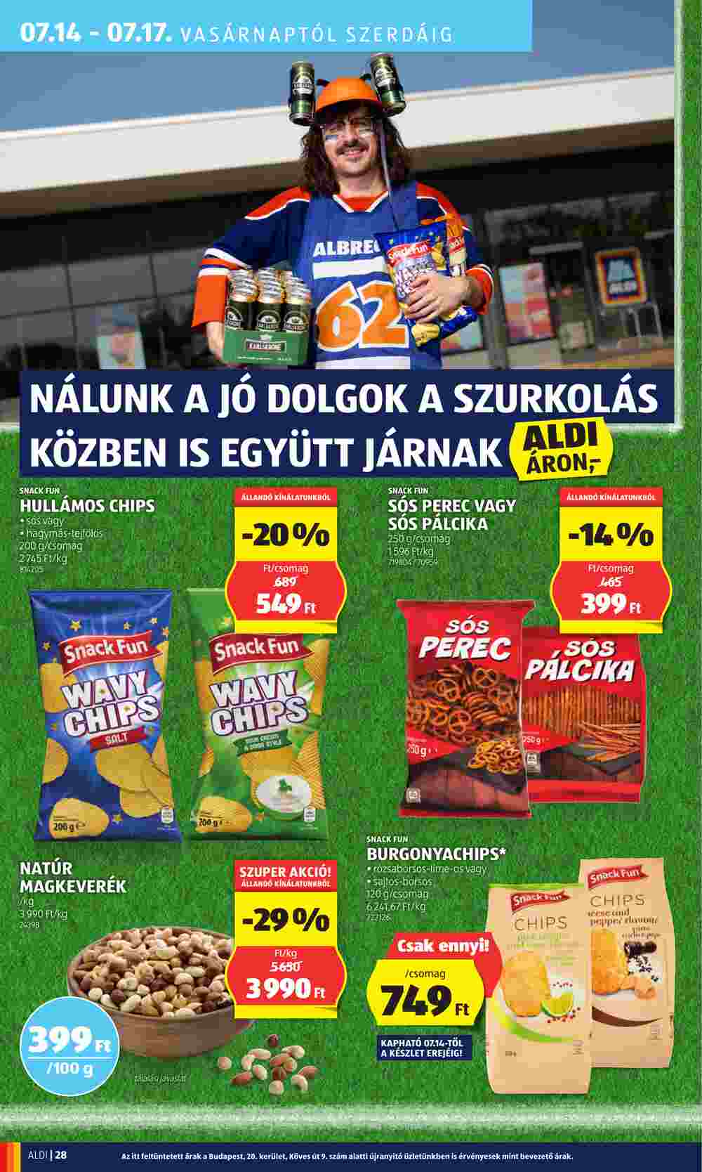 Aldi akciós újság 2024.07.11-től - 32. oldal.