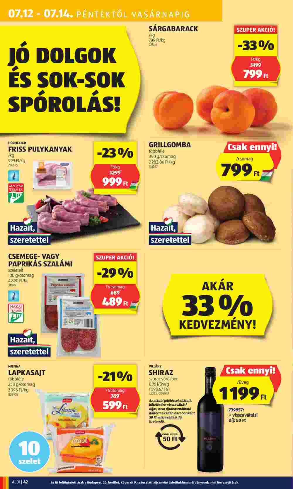 Aldi akciós újság 2024.07.11-től - 50. oldal.