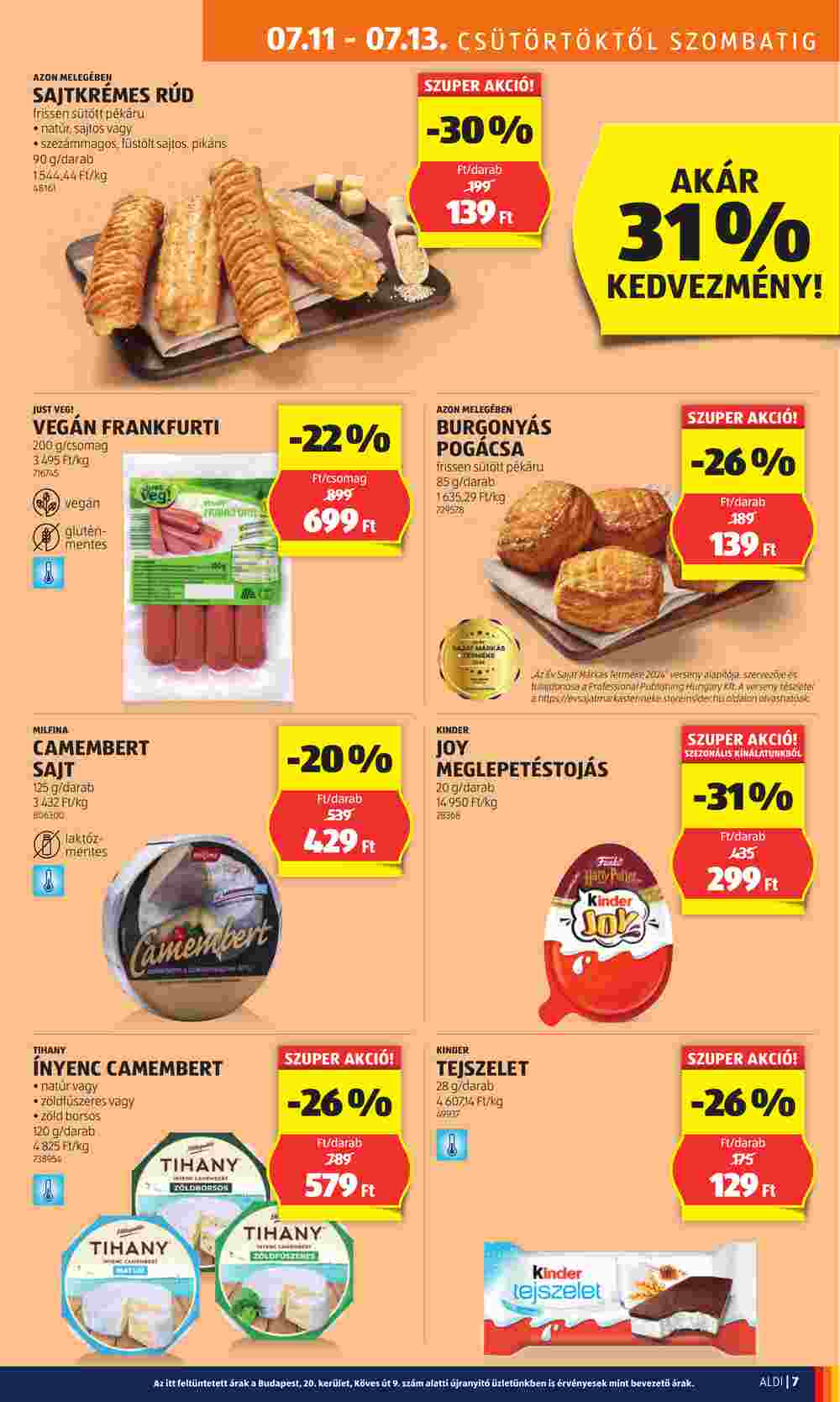 Aldi akciós újság 2024.07.11-től - 9. oldal.