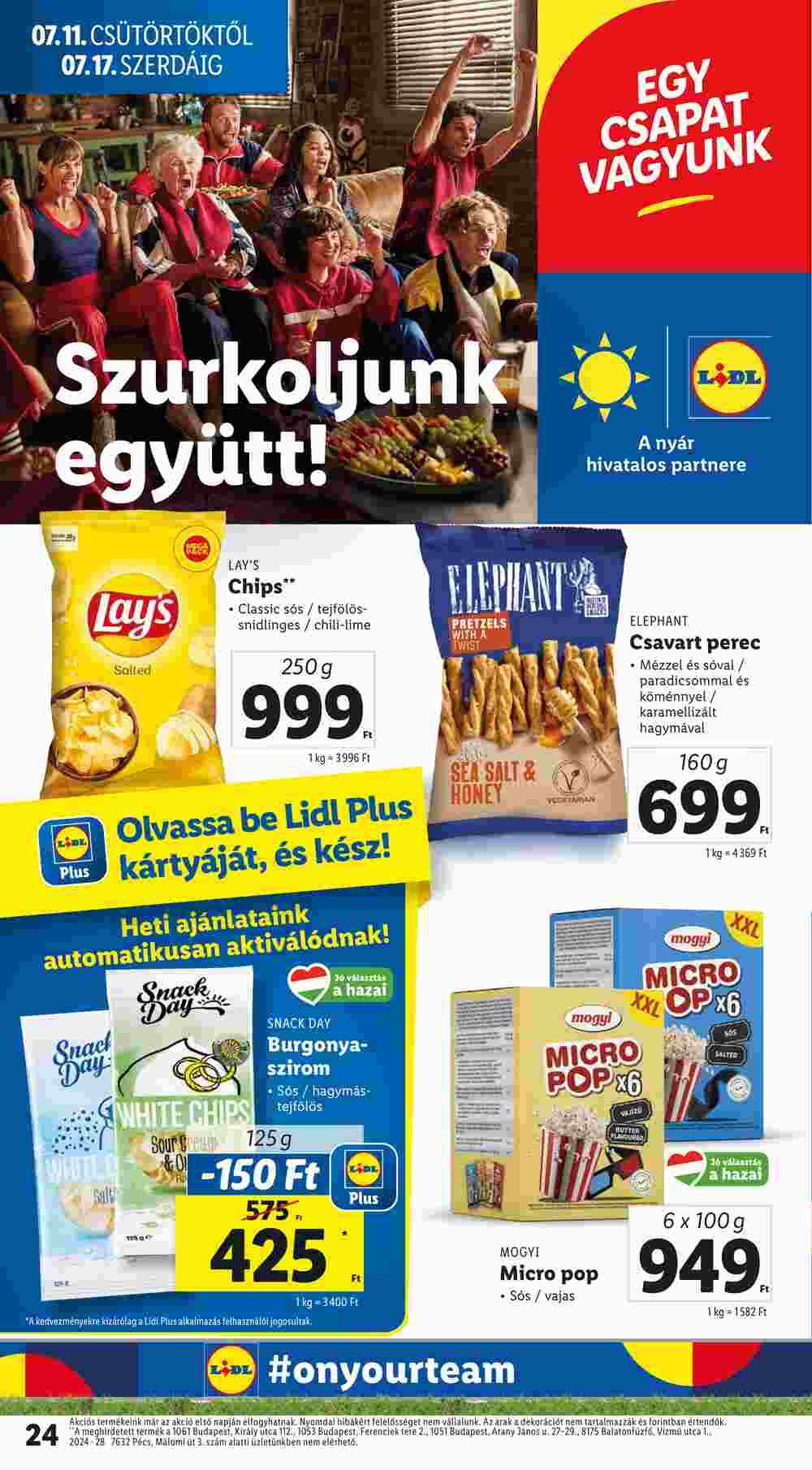 Lidl akciós újság 2024.07.11-től - 24. oldal.