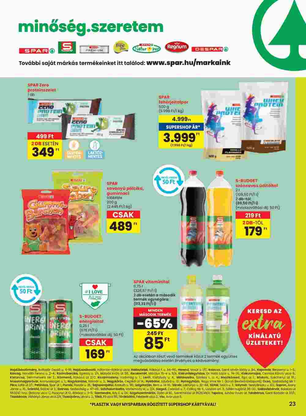 Spar Extra akciós újság 2024.07.25-től - 4. oldal.