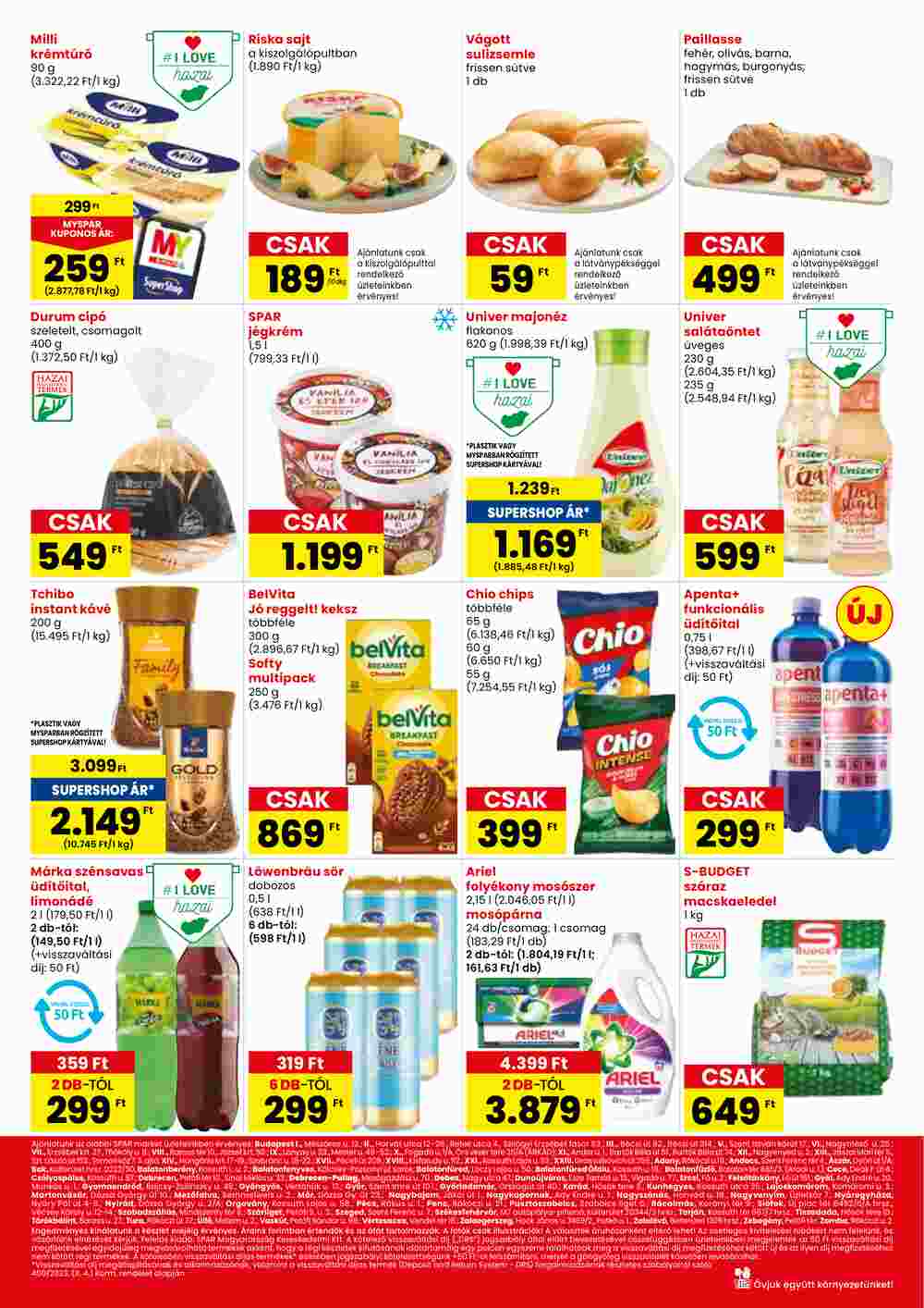 Spar Market akciós újság 2024.07.25-től - 2. oldal.