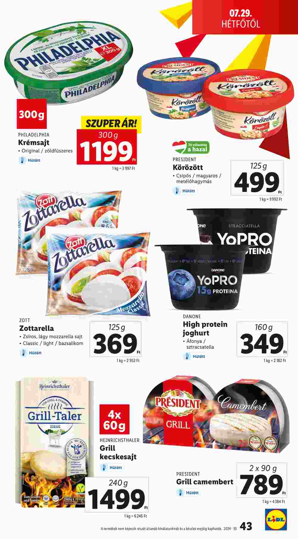 Lidl akciós újság 2024.07.25-től - 43. oldal.