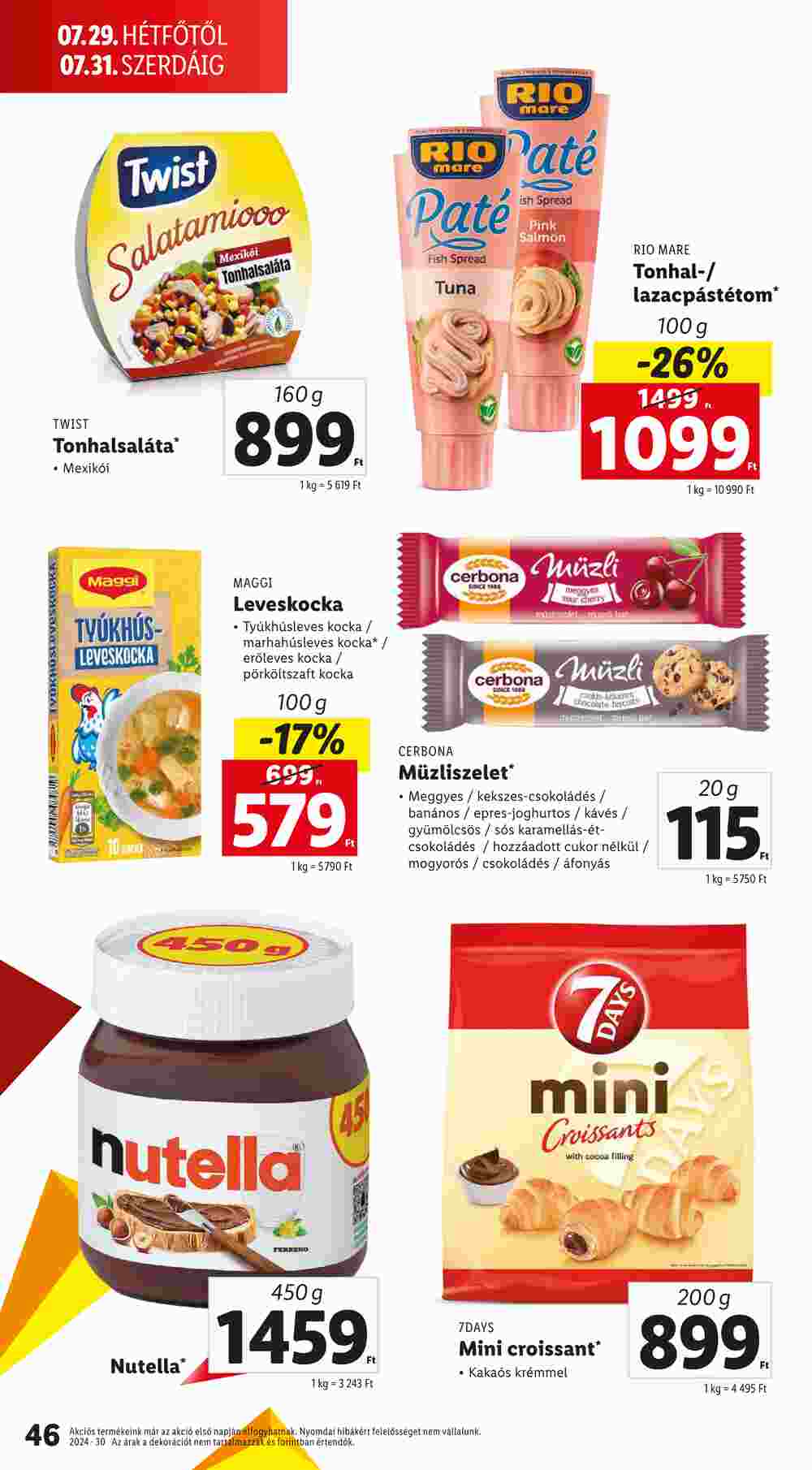 Lidl akciós újság 2024.07.25-től - 46. oldal.