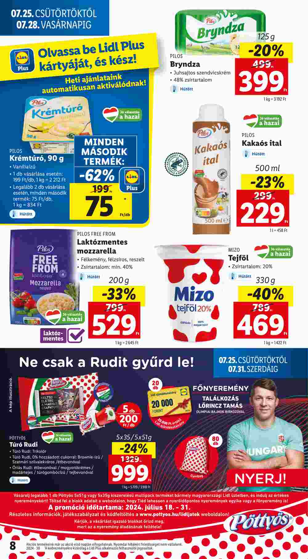 Lidl akciós újság 2024.07.25-től - 8. oldal.