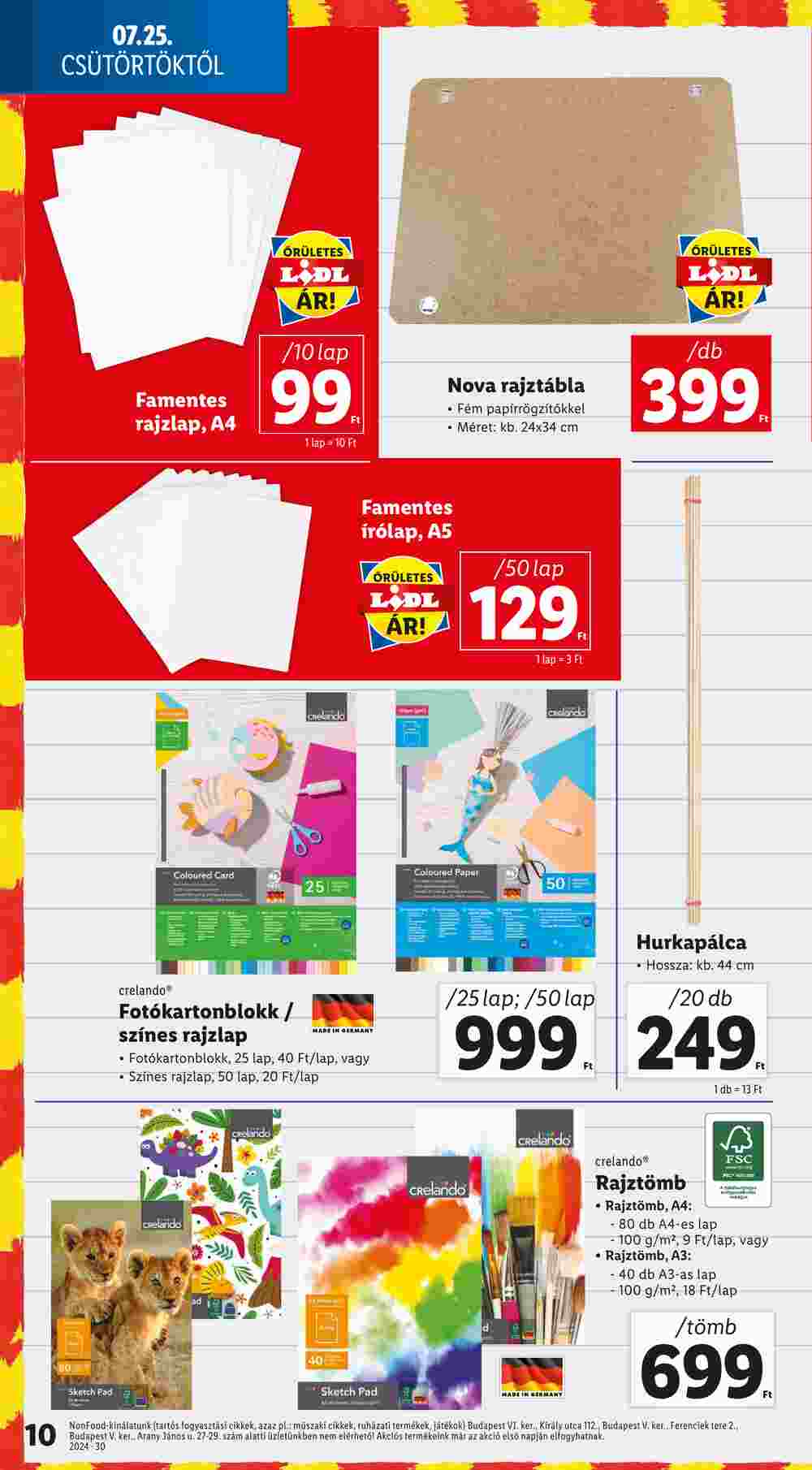 Lidl akciós újság 2024.07.25-től - 10. oldal.