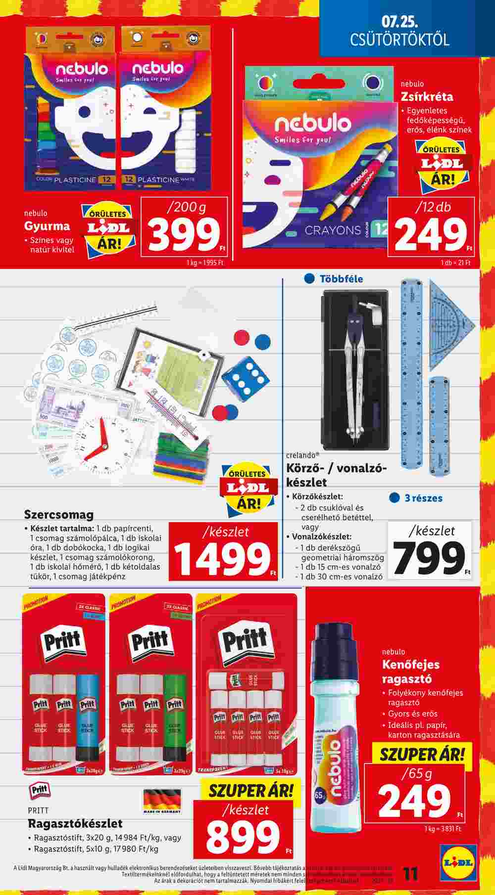 Lidl akciós újság 2024.07.25-től - 11. oldal.