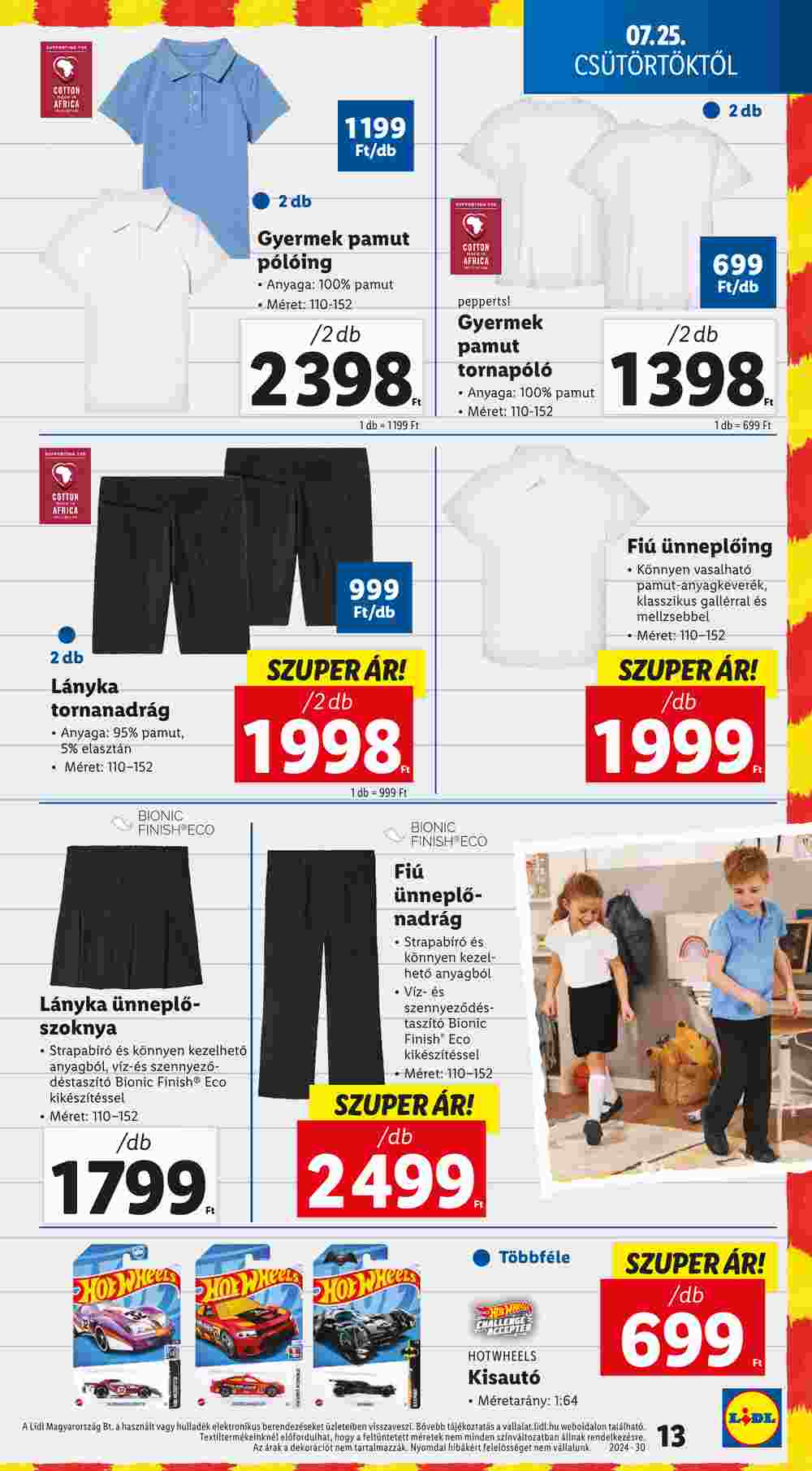 Lidl akciós újság 2024.07.25-től - 13. oldal.