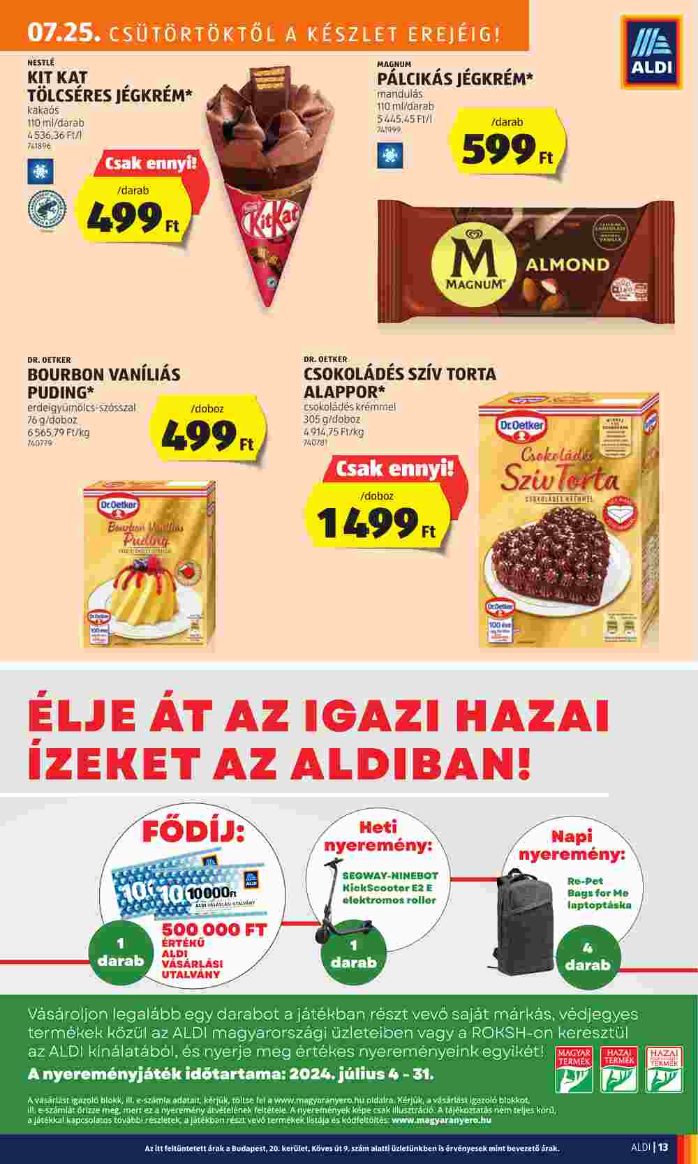 Aldi akciós újság 2024.07.25-től - 15. oldal.