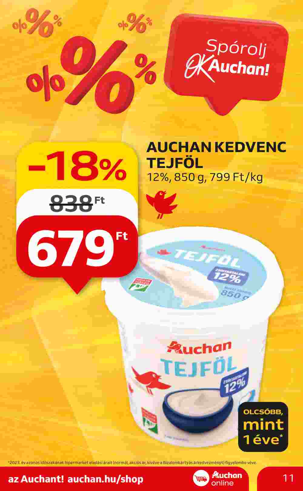 Auchan akciós újság 2024.07.25-től - 11. oldal.