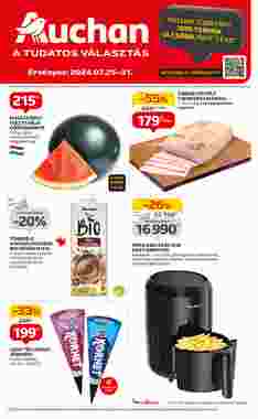 Auchan akciós újság 2024.07.25-től
