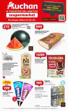 Auchan akciós újság 2024.07.25-től