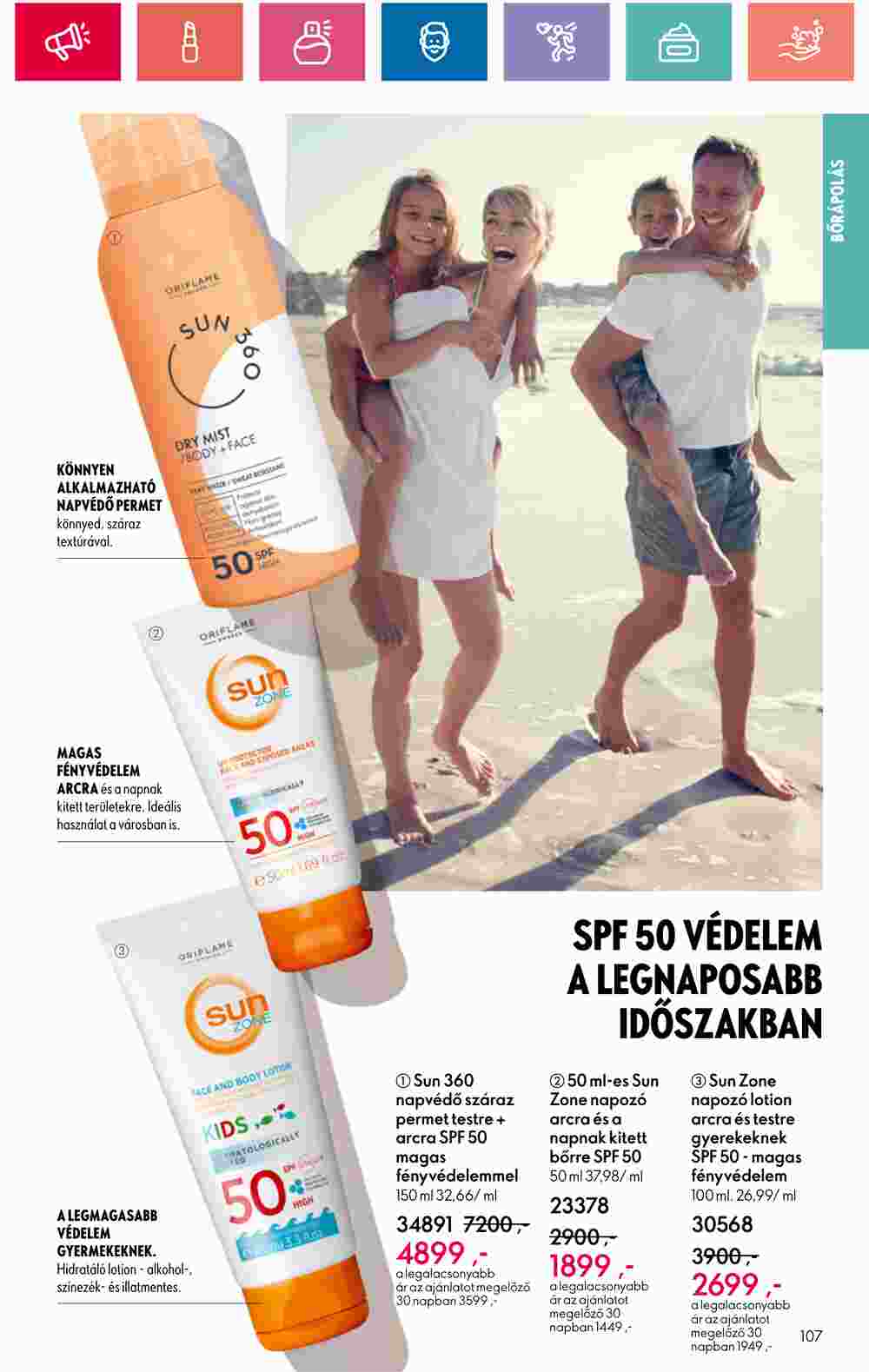 Oriflame akciós újság 2024.07.30-tól - 107. oldal.