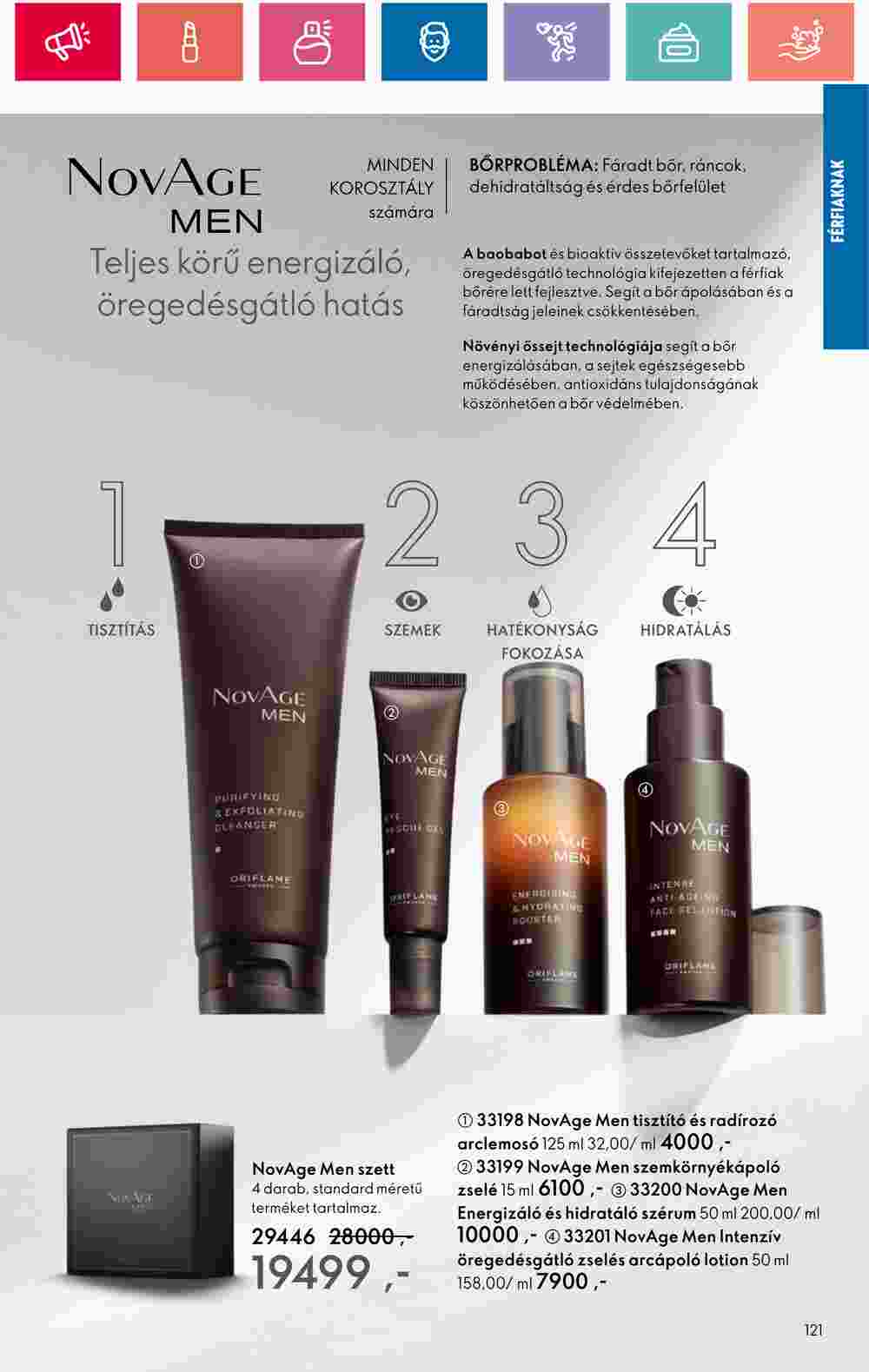 Oriflame akciós újság 2024.07.30-tól - 121. oldal.