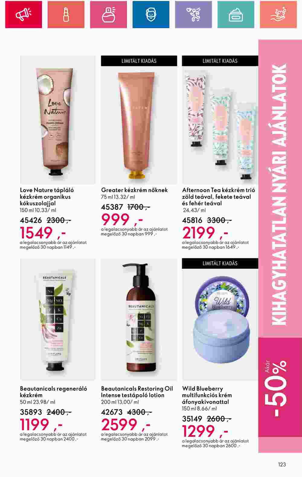 Oriflame akciós újság 2024.07.30-tól - 123. oldal.