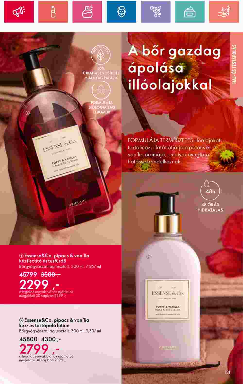 Oriflame akciós újság 2024.07.30-tól - 131. oldal.