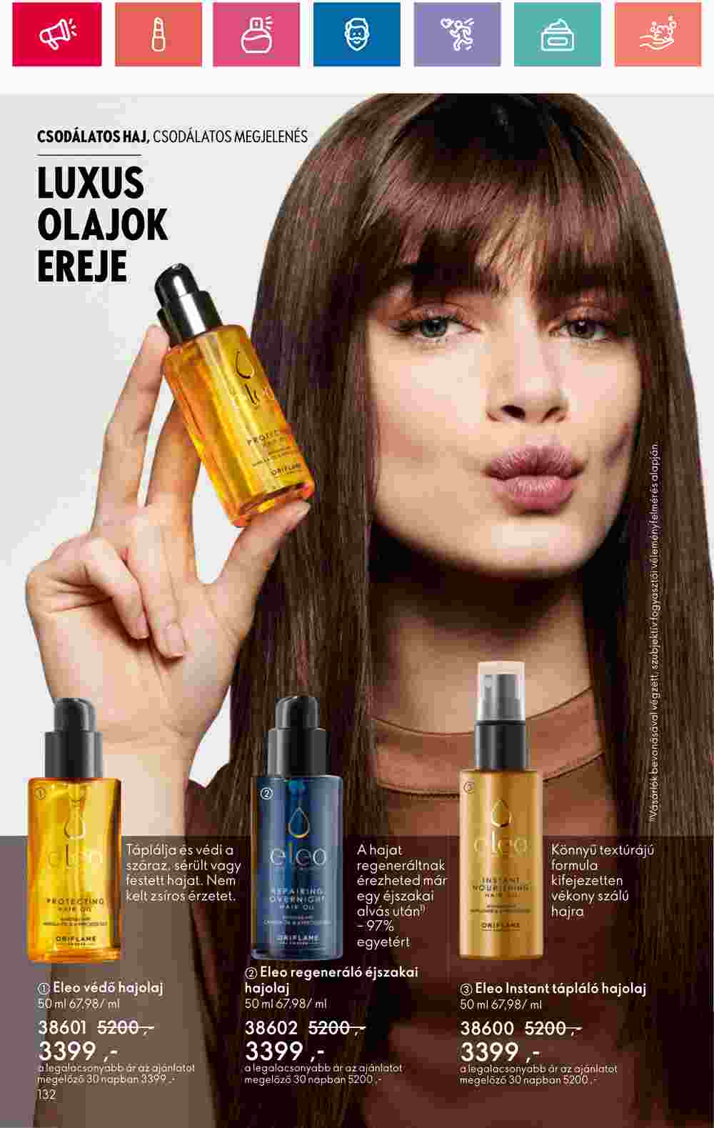 Oriflame akciós újság 2024.07.30-tól - 132. oldal.